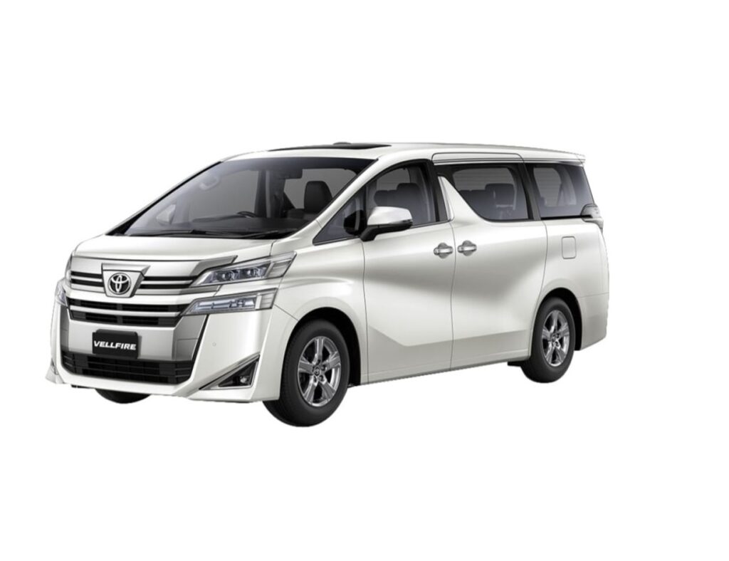 New Toyota Vellfire AGH 30 – 250 MYR (4 Passengers + 4 Luggages)